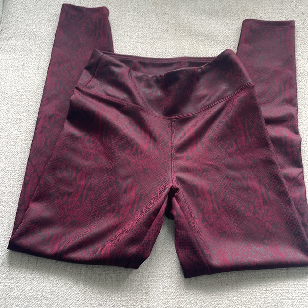 Express snake print leggings